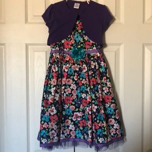 Floral girls dress